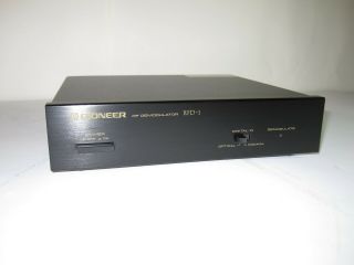 Pioneer Rfd - 1 Rf Demodulator - Ac - 3 - Dolby Digital - Pcm For Laserdisc Player