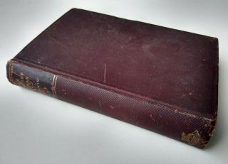 Charles Darwin - The Descent Of Man - Antique Hard Cover Illustrated Book