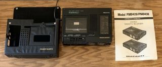 Marantz Pmd420 Portable Cassette Recorder