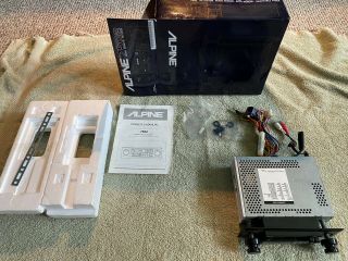 Alpine Car Stereo Fm/am Cassette Receiver Model 7502 And Box