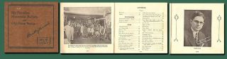 1929 Bradley Kincaid Mountain Song Book/wls Barn Dance/old Time Music/pb/illustr