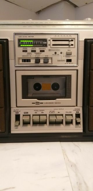 PIONEER SK - 71 Boombox ghettoblaster Radio Cassette MADE IN JAPAN 4