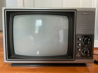 Vintage 17.  5 " Panasonic Quintrix Ii Solid State Color Tv Ct - 716