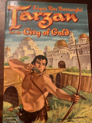 Tarzan And The City Of Gold By Edgar Rice Burroughs