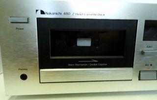 1970s NAKAMICHI 480 Two Head Cassette Deck 4