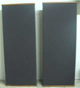 Handsome Pair Dcm Time Frame Tf1000 Floor / Tower Speakers -