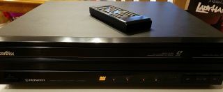 Pioneer Laserdisc Player Ld - 838d With Remote (and)