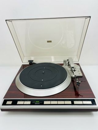 Denon Dp - 45f Direct Drive Fully Automatic Turntable Japan