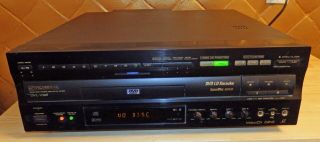 Pioneer Dvl - V888 Combo Dvd Ld Karaoke Laserdisc Vcd Cd Movie Player / No Remote