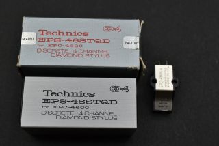 Technics Epc - 460c 4ch Cd - 4 Cartridge With Mib Stylus Eps - 46stqd
