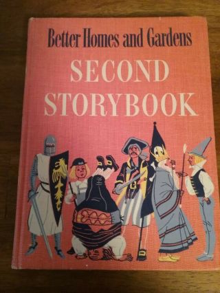 Vintage Better Homss And Gardens Second Storybook Hardcover 1952
