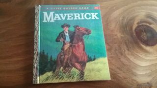 Maverick (a Little Golden Book) 354 First Edition - Vintage 1959 Cond.