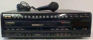 Pioneer Cld - V880 Combination Cd/cd,  G/laser/cd Karaoke Laser Disc Player And Mic