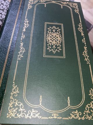 The Mill On The Floss George Eliot Franklin Library 1/4 Leather Binding 1981