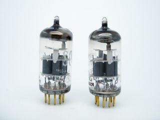 2 x NOS Philips E88CC 6922 CCa Test V.  STRONG 7L1 Gold Pin Dual Triode Audio Tube 4