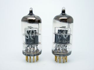 2 x NOS Philips E88CC 6922 CCa Test V.  STRONG 7L1 Gold Pin Dual Triode Audio Tube 5