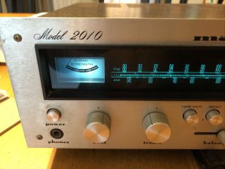 Rare Marantz Model 2010 AM/FM Stereo Receiver 6