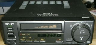 Sony Hi Fi Stereo Hi 8mm Video Cassette Recorder Player Ev - C100 And