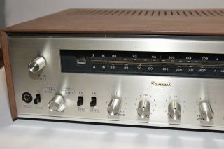 Sansui model 500 Vintage stereo TUBE receiver 3
