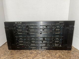 Sae 2800 Solid State Stereo Parametric Equalizer See Photos