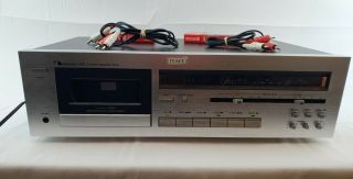 1970s Nakamichi 480 2 Head Cassette Deck With Rca Cables And 2 Blank Tapes