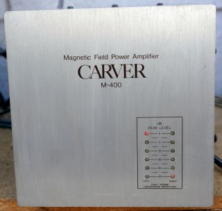 Carver Magnetic Field Model M - 400 Power Amplifier