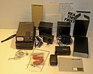 Rare Vintage 1978 Sinclair Mtv1 Microvision Multi - Standard Pocket Television Tv