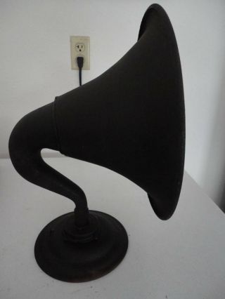 1924 Atwater Kent Model R Horn Radio Speaker Smallest Ak Horn Just 16 " High
