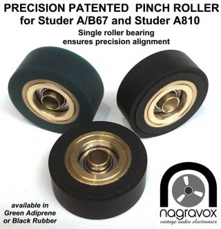 Studer A67 B67 A807 A810 Special Patented Precision Bearing Pinch Roller Kit