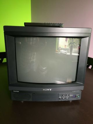 Sony Model KV - 13TR20 Trinitron Color CRT TV 13 
