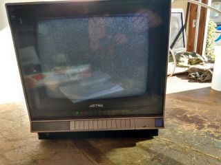 Vintage Astra Retro Gaming Television Model No.  Lks347ct Mfg 1985
