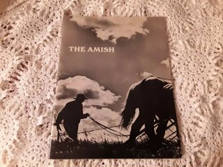 Vintage 1971 The Amish Photographic Album By Perry Cragg Oversized Softcover