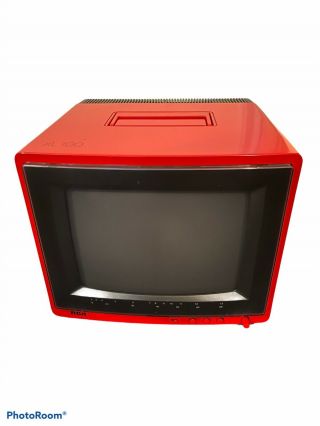 Vintage & Rare Rca Tv Xl - 100 Red 1987,  &