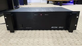 Adcom Gfa - 2 Vintage Power Amplifier - 100w X 2