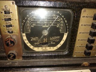 1942 Zenith 7G605 Transoceanic Radio 3