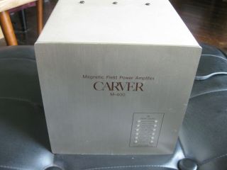 Carver Magnetic Field Model M - 400 Power Amplifier