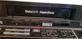 Realistic Beta Hi Fi Player Recorder 4 Head,  W/cables And A Beta Movie