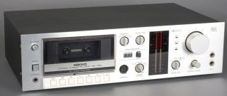 Serviced Belt Nikko Stereo Cassette Tape Deck Nd - 990 Mpx Great
