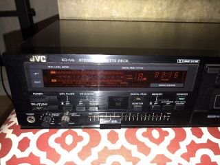 JVC KD - V6 Discrete 3 Head Stereo Tape Cassette Deck 3