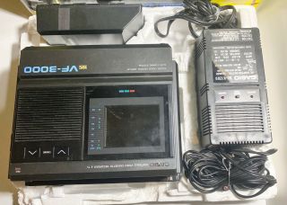 CASIO VF - 3000 VHS Portable TV/VCR Player 1988,  Made In Japan - Rare Vintage 2