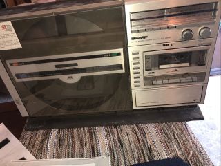 Vintage Sharp Vz - 3000 Record Cassette Am Fm Radio Player Not