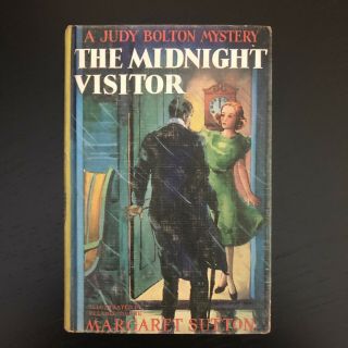 A Judy Bolton Mystery The Midnight Visitor 12 Margaret Sutton Vintage 1939 Hc