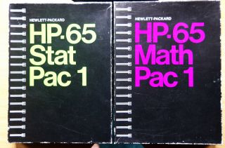 Hp - 65 Hewlett Packard Scientific Calculator Math & Stat Pac 1 Complete
