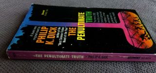 The Penultimate Truth by Philip K.  Dick 1964 Belmont Paperback 1st printing 2