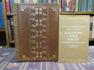 1980 Franklin Library Katherine Anne Porter Collected Stories Leather