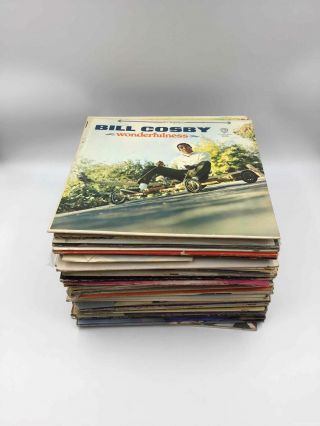 1 Variety Box Of Soul,  Rock,  Country,  Etc.  A Total Of 57 Vinyl Record