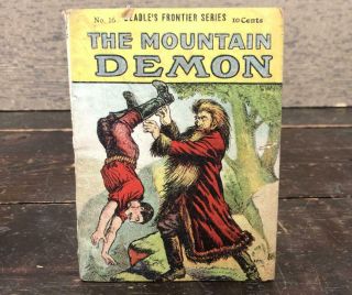 The Mountain Demon By John F.  Cowan 1908 - Indian Tale Of Thrilling Interest