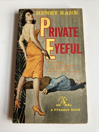 Private Eyeful Henry Kane Vintage Mystery Sleaze Gga Paperback Pyramid Maguire