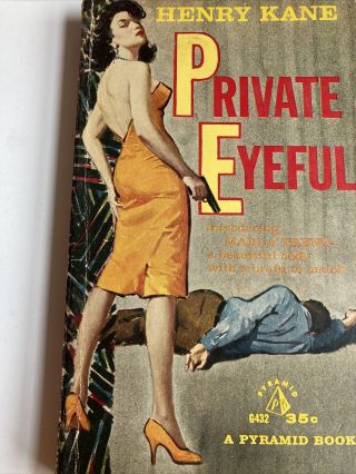 Private Eyeful Henry Kane vintage mystery sleaze GGA paperback Pyramid Maguire 2