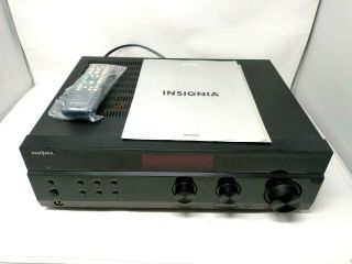 Insignia Ns - R2001 Am/fm Stereo Receiver - With Remote,  And Inst - Great